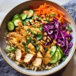 Thai Peanut Chicken Buddha Bowls Recipe