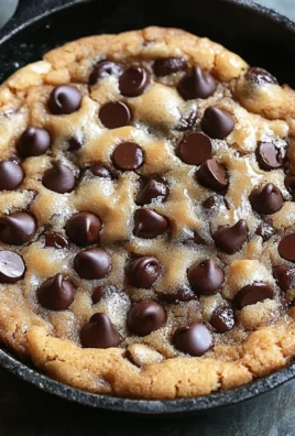 Thick & Gooey Chocolate Chip Skillet Cookies (Bakery-Style)