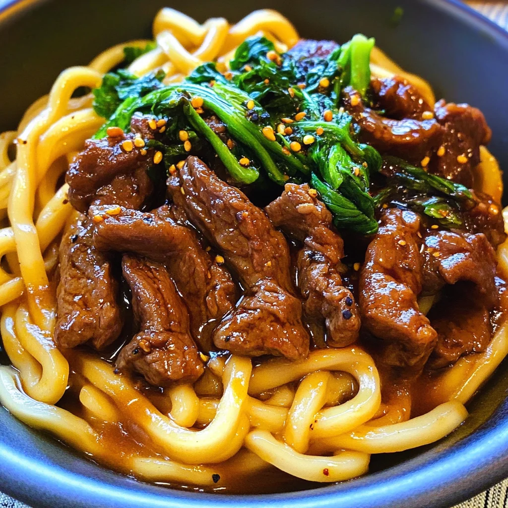 Trust Me, This Black Pepper Beef Udon Is Easier Than It Looks!