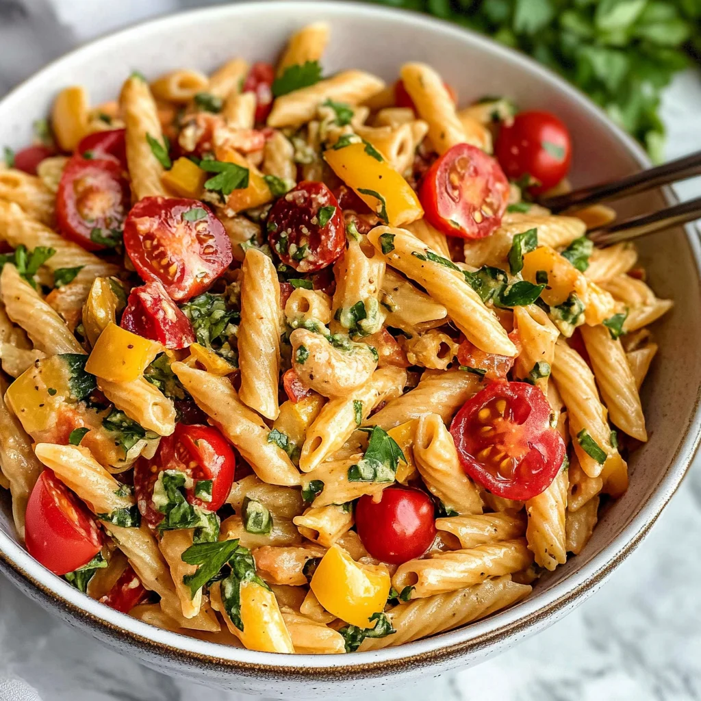 Vegan Southwest Pasta Salad Recipe