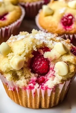 White Chocolate Raspberry Muffins