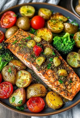 Za'atar Garlic Salmon Recipe