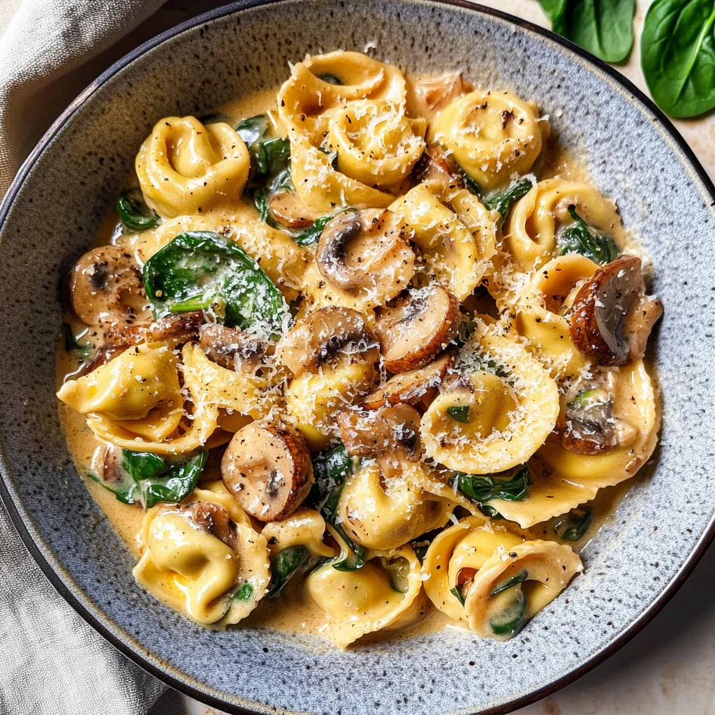 creamy tortellini