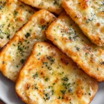 Air Fryer Garlic Flatbread - Quick & Delicious