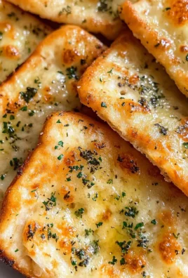 Air Fryer Garlic Flatbread - Quick & Delicious
