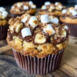 Banana S’mores Muffins