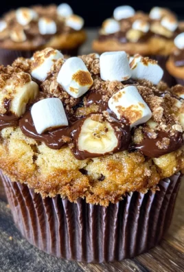 Banana S’mores Muffins