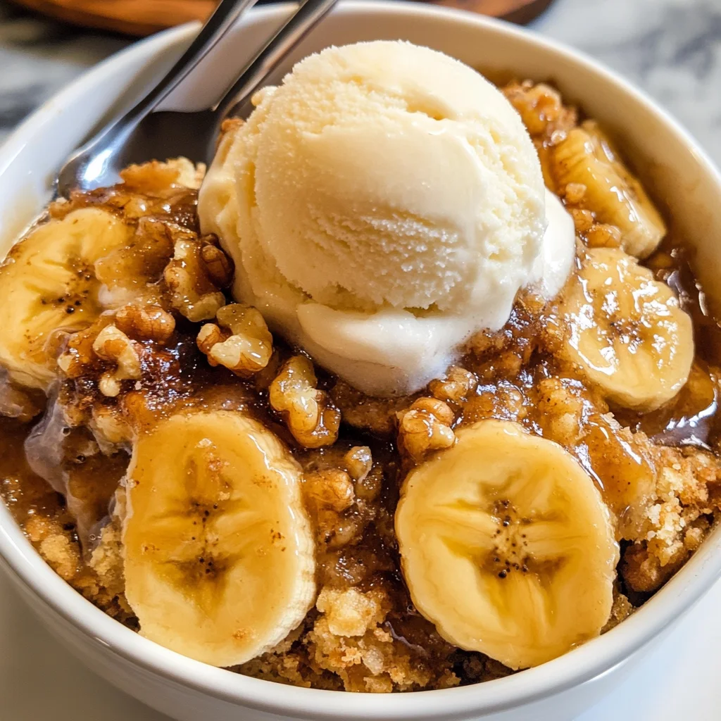Bananas Foster Crisp