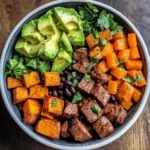 Beef and Sweet Potato Power Bowl