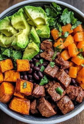 Beef and Sweet Potato Power Bowl