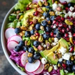 Blueberry Pistachio Spring Salad