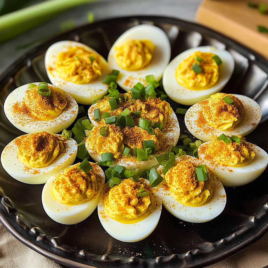 Cajun Deviled Eggs Recipe
