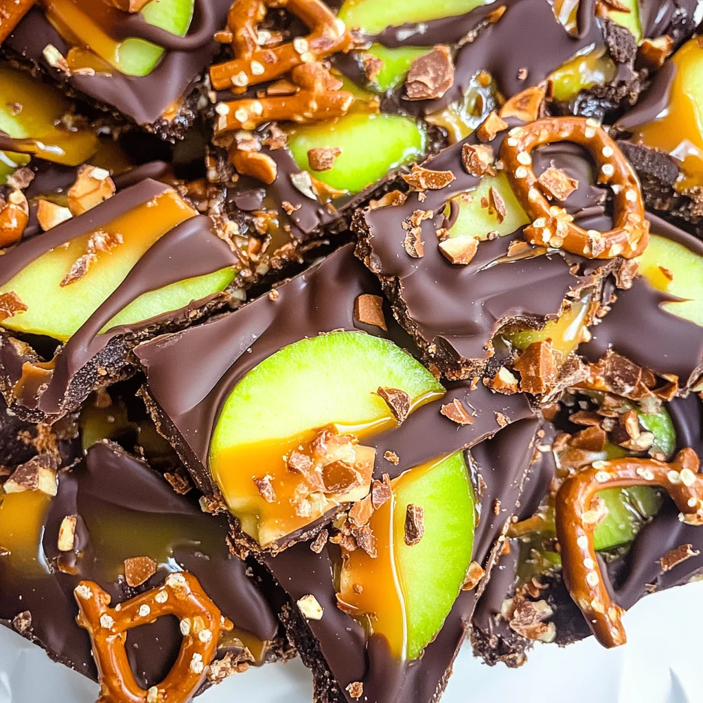 Caramel Apple Bark