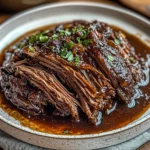 Caramelized Pulled Beef Brisket