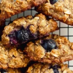 Chewy Blueberry Oatmeal Cookies
