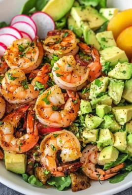 Chipotle Lime Shrimp Salad with Cilantro Vinaigrette