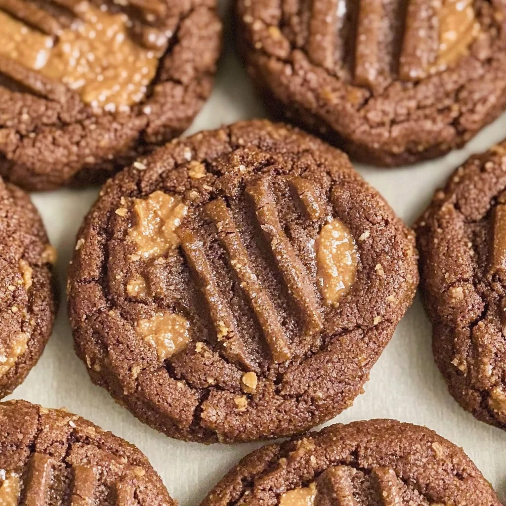 Chocolate Peanut Butter Cookies