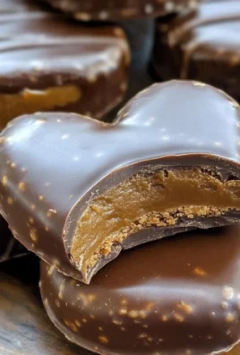 Chocolate Peanut Butter Valentine’s Heart