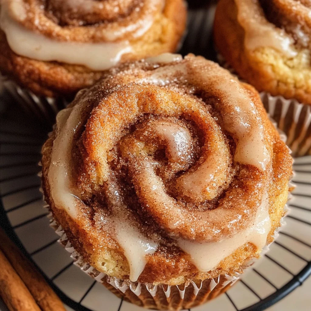 Cinnamon Roll Muffins