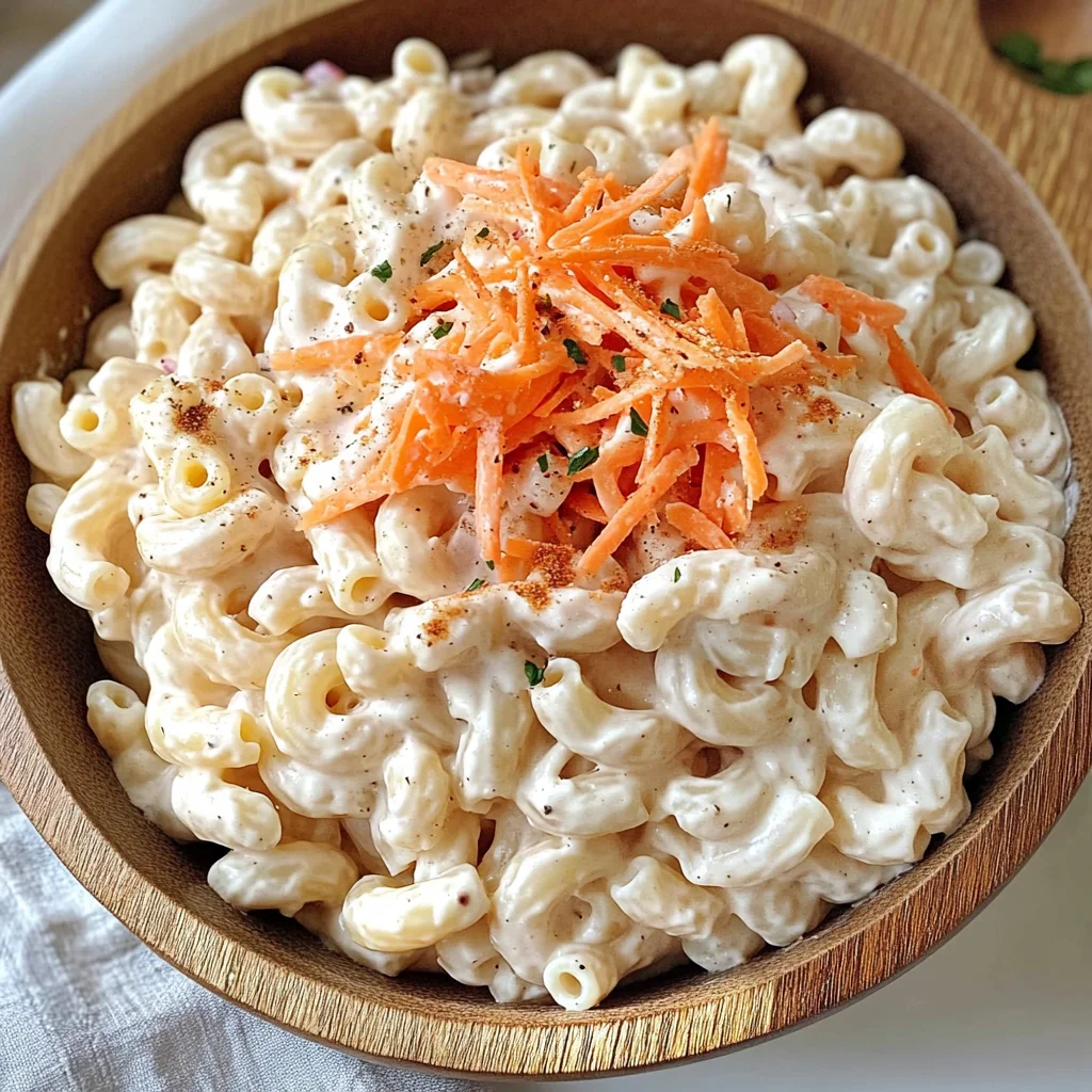 Classic Hawaiian Macaroni Salad Recipe