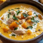Creamy Chicken Butternut Squash Soup Recipe