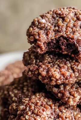 Crispy Quinoa Cacao Cookies (No-Bake!)