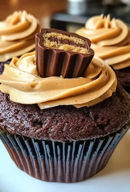 Delectable Reese’s Peanut Butter Cupcakes