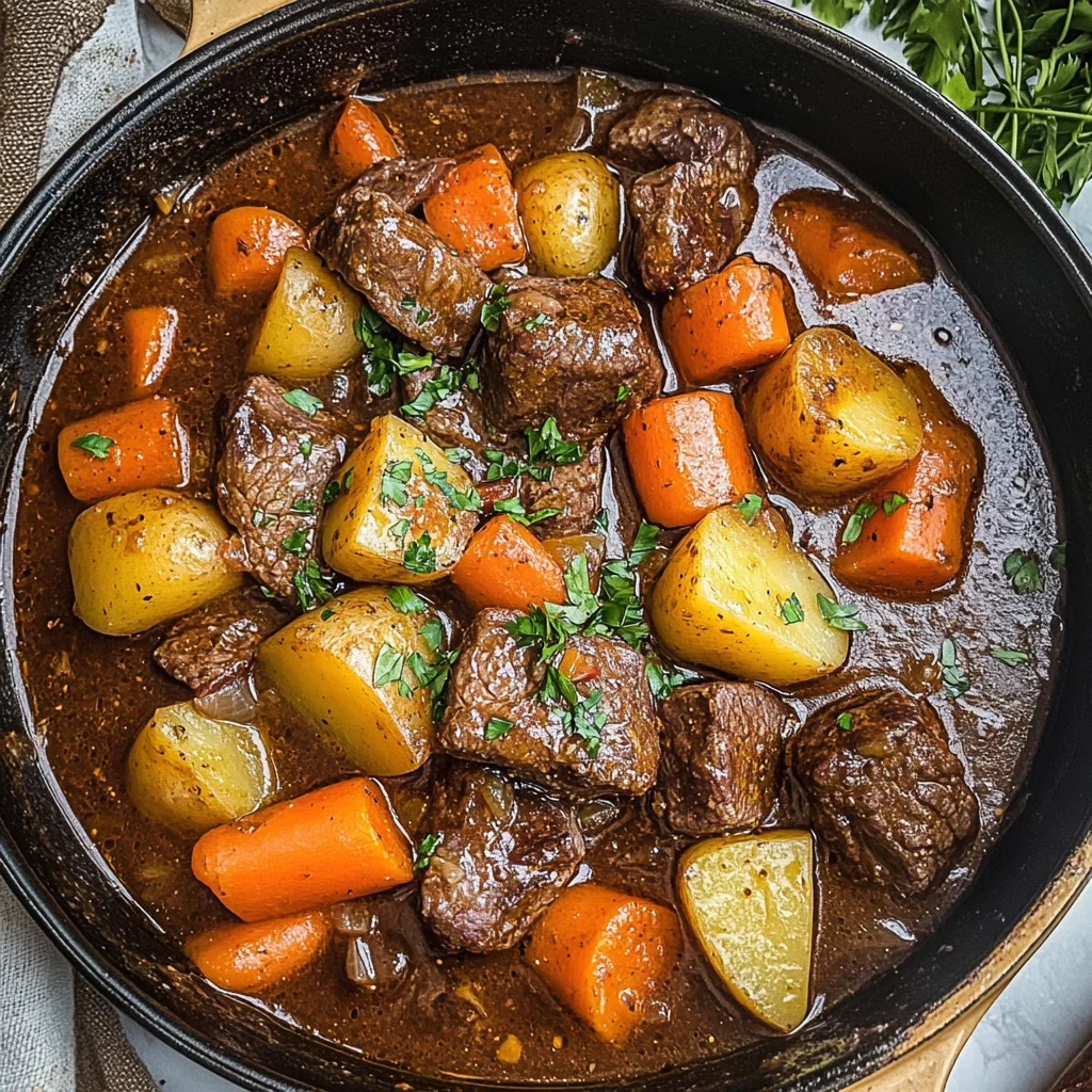 Dutch Oven Guinness Beef Stew Recipe