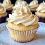 Easy Almond Cupcakes (With Almond Buttercream)