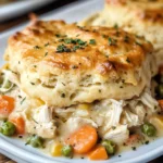 Easy Chicken Cobbler Dinner Casserole