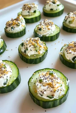 Everything Bagel Cucumber Bites