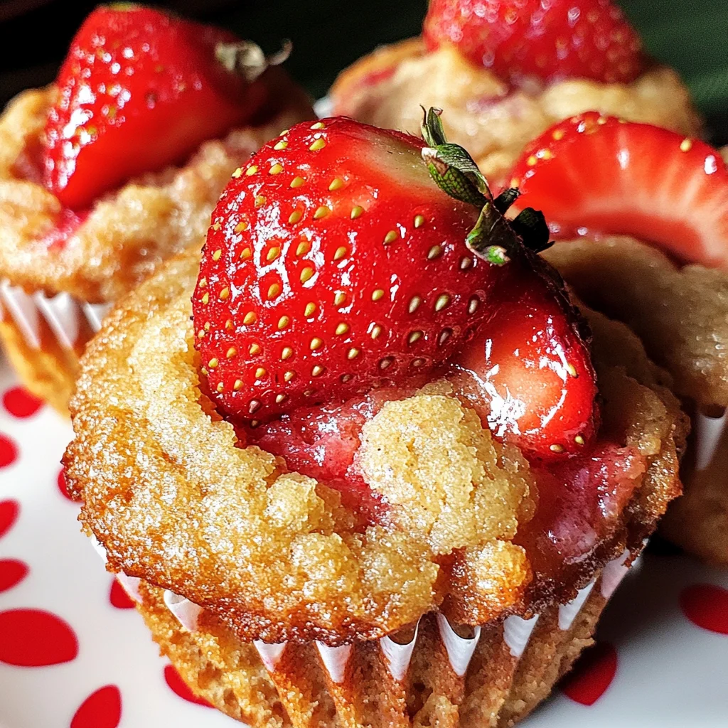 Fresh Strawberry Muffins
