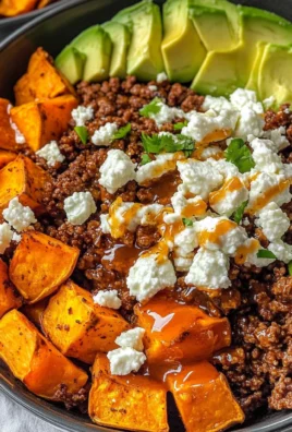 Hot Honey Sweet Potato Beef Bowls Recipe
