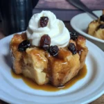 Irish Bread Pudding with Whiskey Sauce