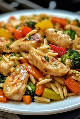 Lemon Chicken & Veggie Orzo Stir Fry: An Amazing Ultimate Recipe