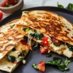 Mediterranean Quesadillas