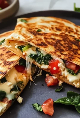 Mediterranean Quesadillas