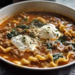 Mouthwatering One Pot Lasagna Soup - Alrightwithme
