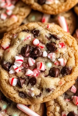 Peppermint Chocolate Chip Cookies