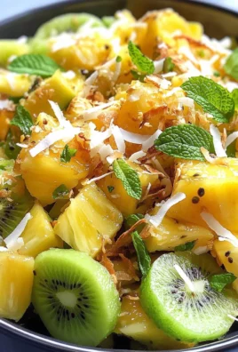 Pineapple Kiwi Salad