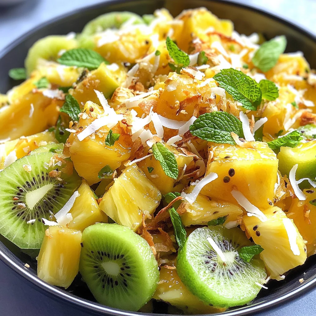 Pineapple Kiwi Salad