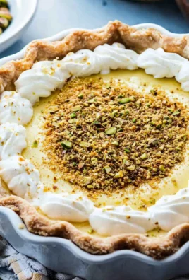 Pistachio Custard Pie