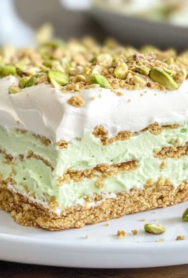 Pistachio Icebox Cake