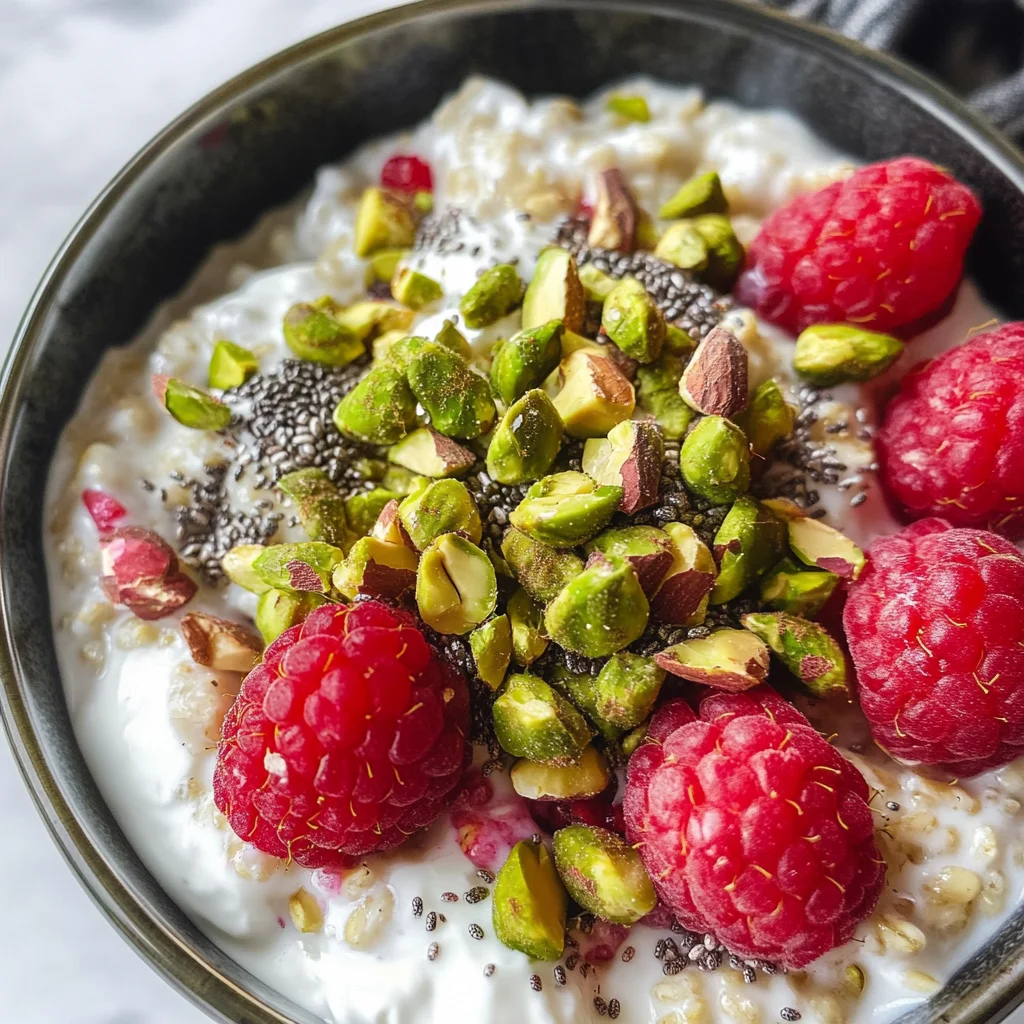 Pistachio Overnight Oats
