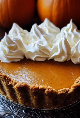 Pumpkin Cheese Pie with Gingersnap Crust