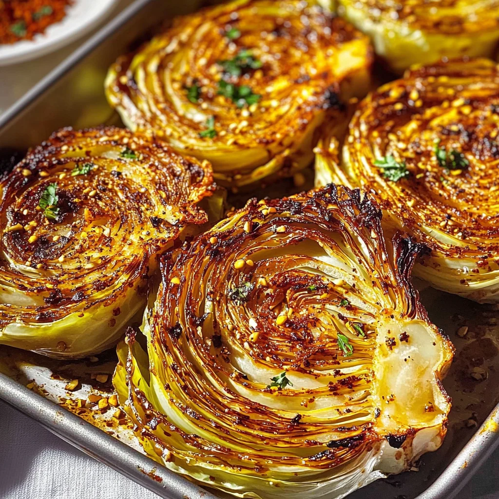 Roasted Cabbage Steaks (Easy, Healthy & Low Carb)