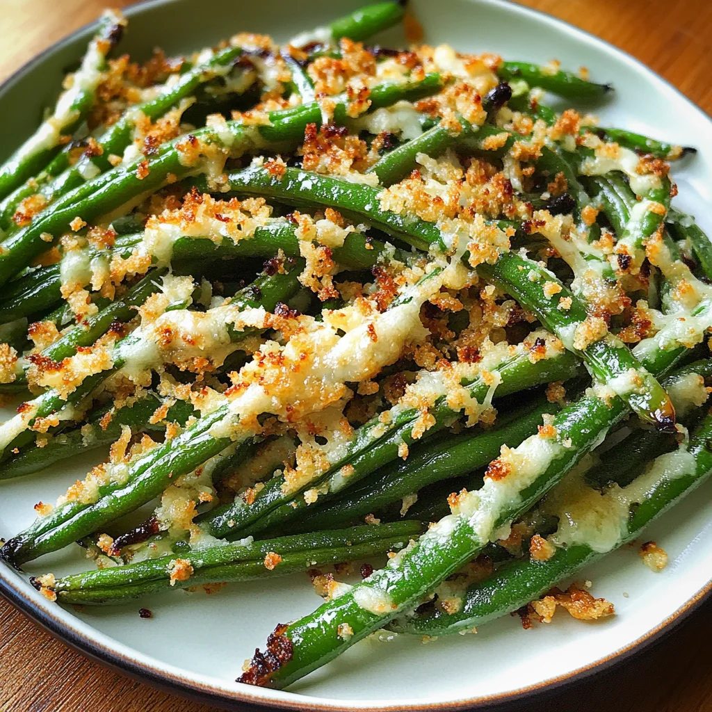 Roasted Parmesan Green Beans