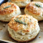 Rosemary Goat Cheese Biscuits