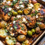 Sheet Pan Lemon Balsamic Chicken and Potatoes