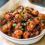 Sticky Honey Garlic Cauliflower Wings